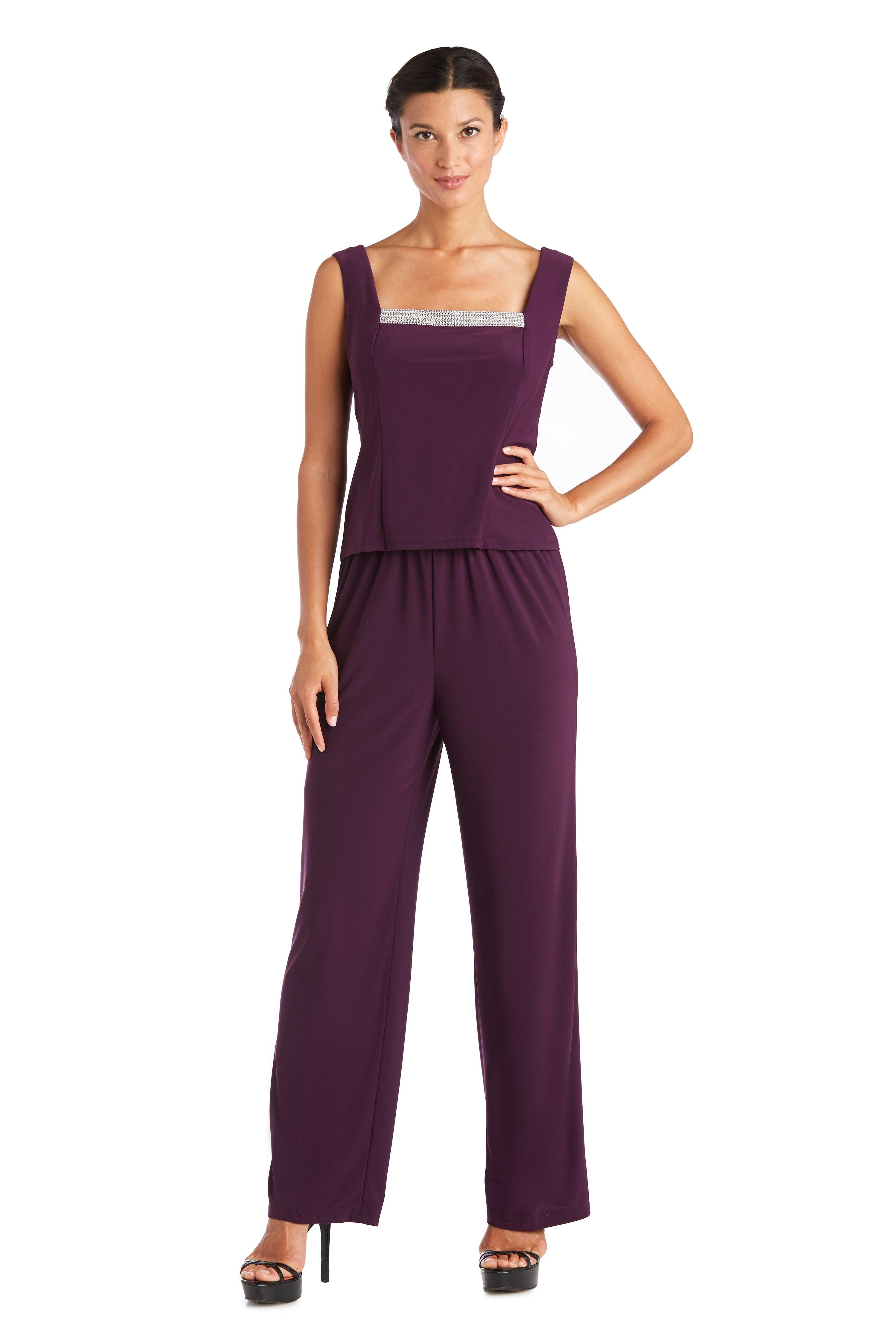 R&M Richards 7449P Formal Petite Pant Suit
