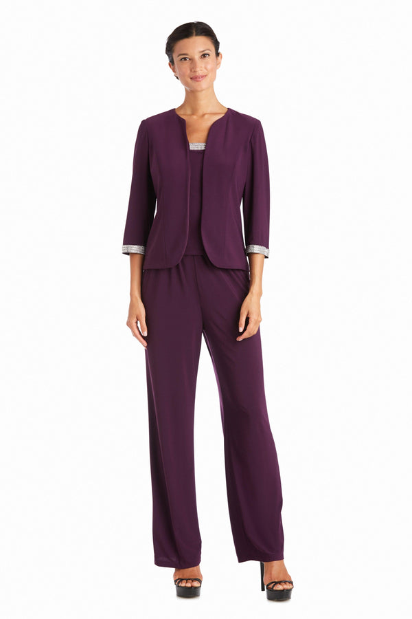 Formal Petite Pant Suit Suit R&M Richards 7449P