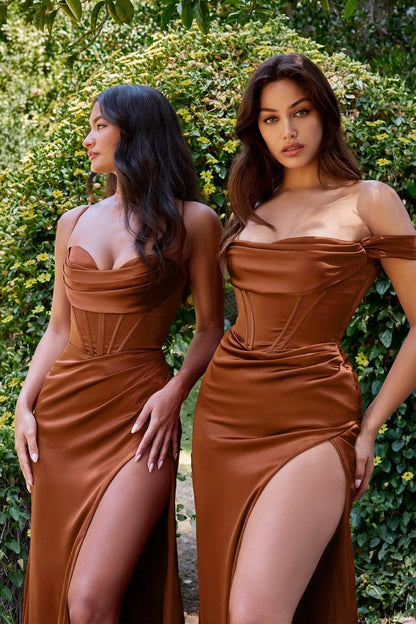 Long Fitted Sexy Corset Prom Dress Sienna