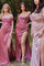 Prom Dresses Fitted Long Sexy Corset Prom Dress Mauve Rose