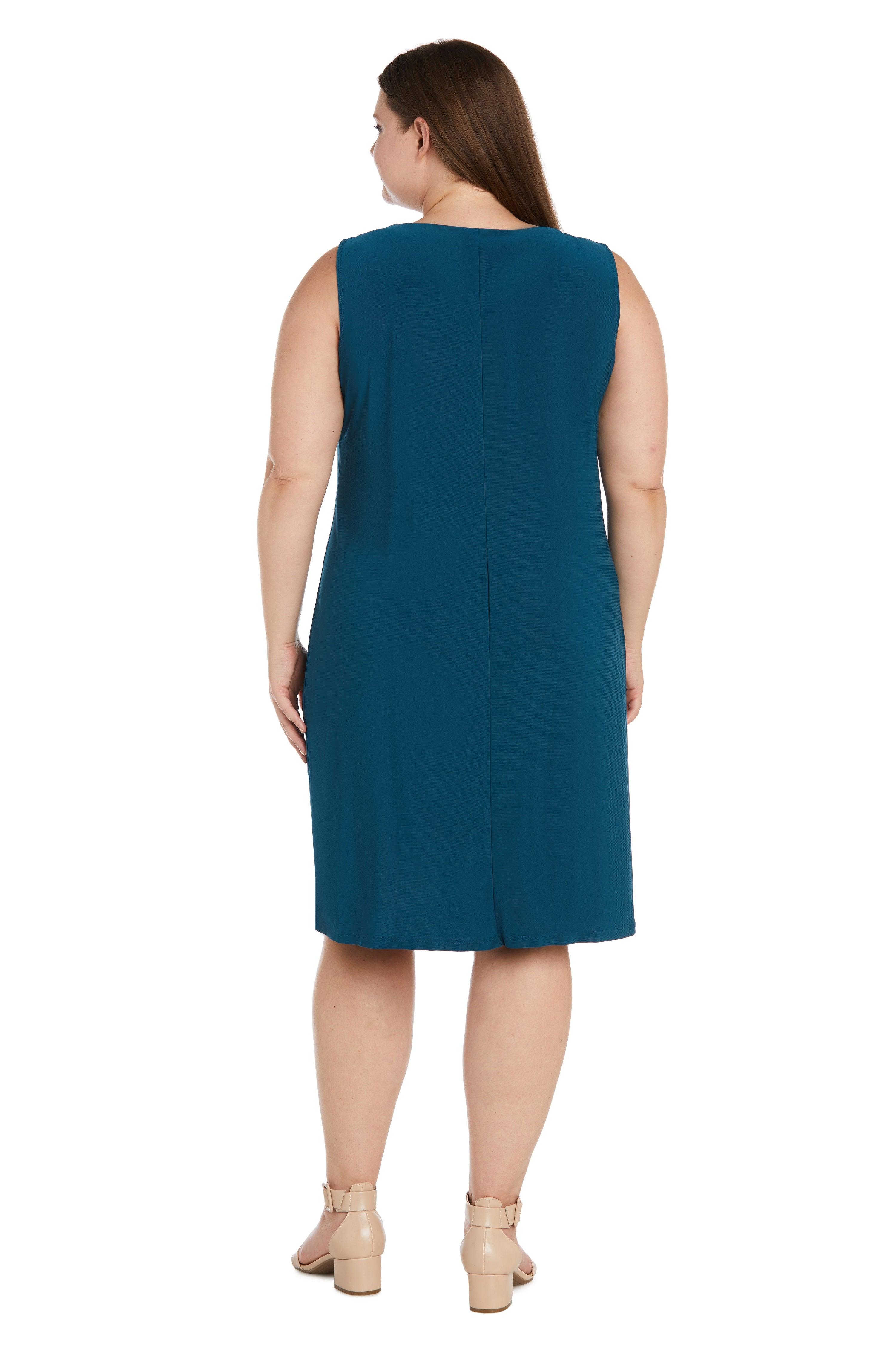 R&M Richards 7597W Short Plus Size Jacket Dress