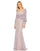 Formal Dresses Long Sleeve Formal Lace Dress Vintage Lilac