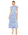 Mac Duggal 8009 Cap Sleeve Tea Length Dress