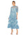 Mac Duggal 8011 Short Sleeve Midi Dress