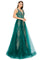Cinderella Couture CC8029J Sleeveless Embellish Prom Dress Hunter Green