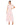 Formal Dresses Short Sleeve Chiffon Tea Length Formal Dress Rose