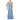 Mother of the Bride Dresses Long Mother of the Bride Shawl Godet Dress Set Vintage Blue