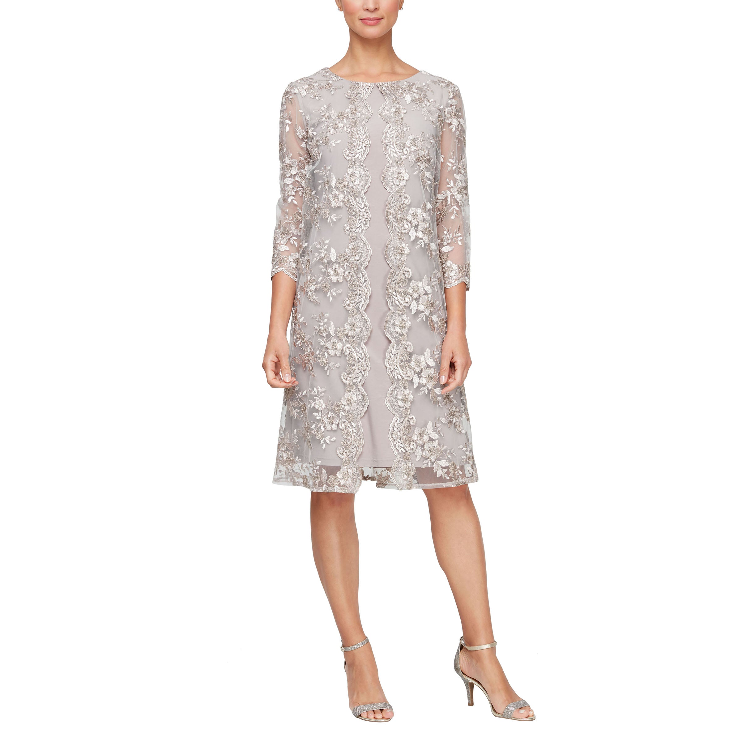 Alex Evenings 81171593 Short Cocktail Knee Length Jacket Dress The Dress Outlet Alex Evenings 81171593 Short Cocktail Knee Length Jacket Dress The Dress Outlet