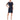 Mother of the Bride Dresses Short Illusion Sleeve Dress Dark Navy