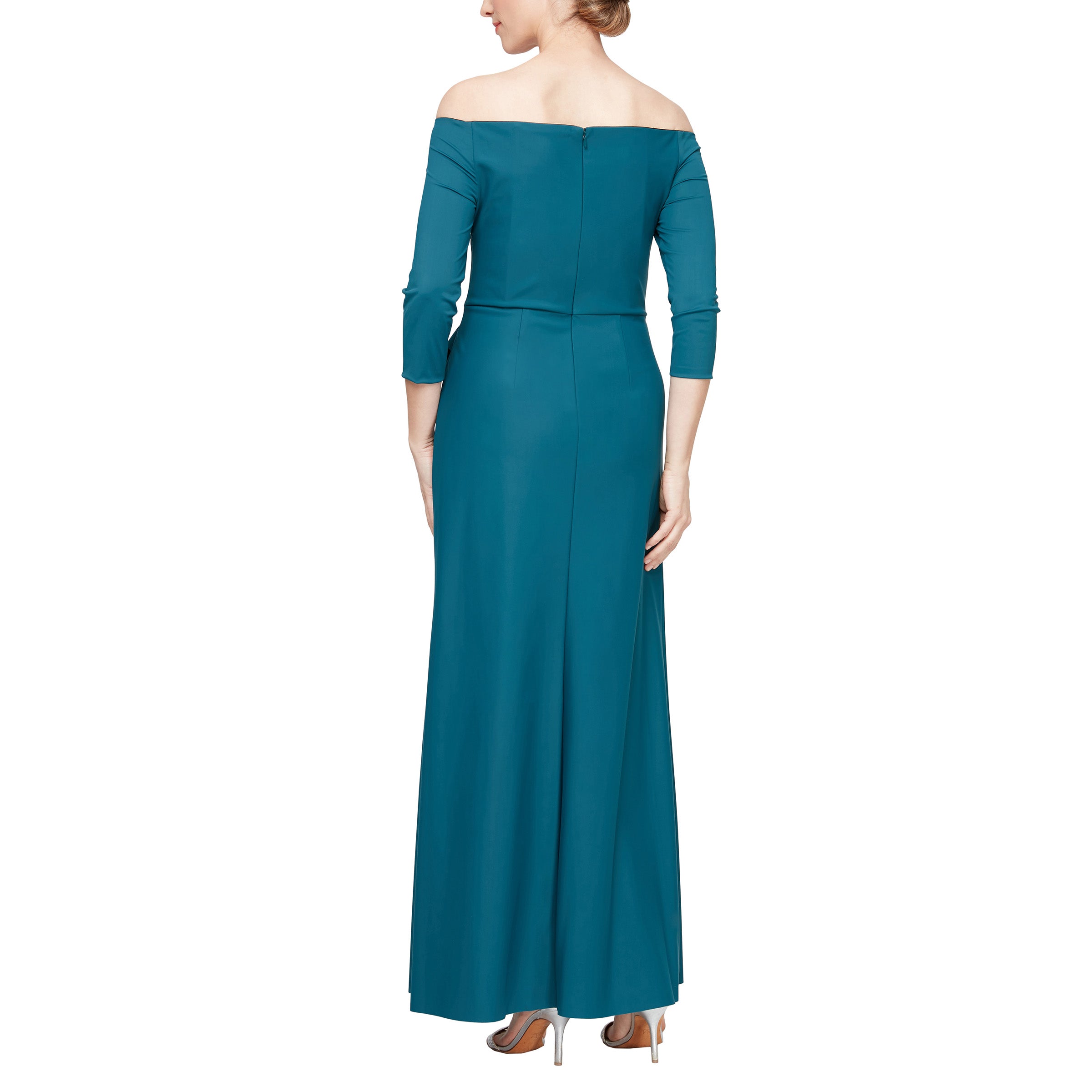 Alex Evenings 8134325 Long Formal Mother of the Bride Dress – The Dress  Outlet