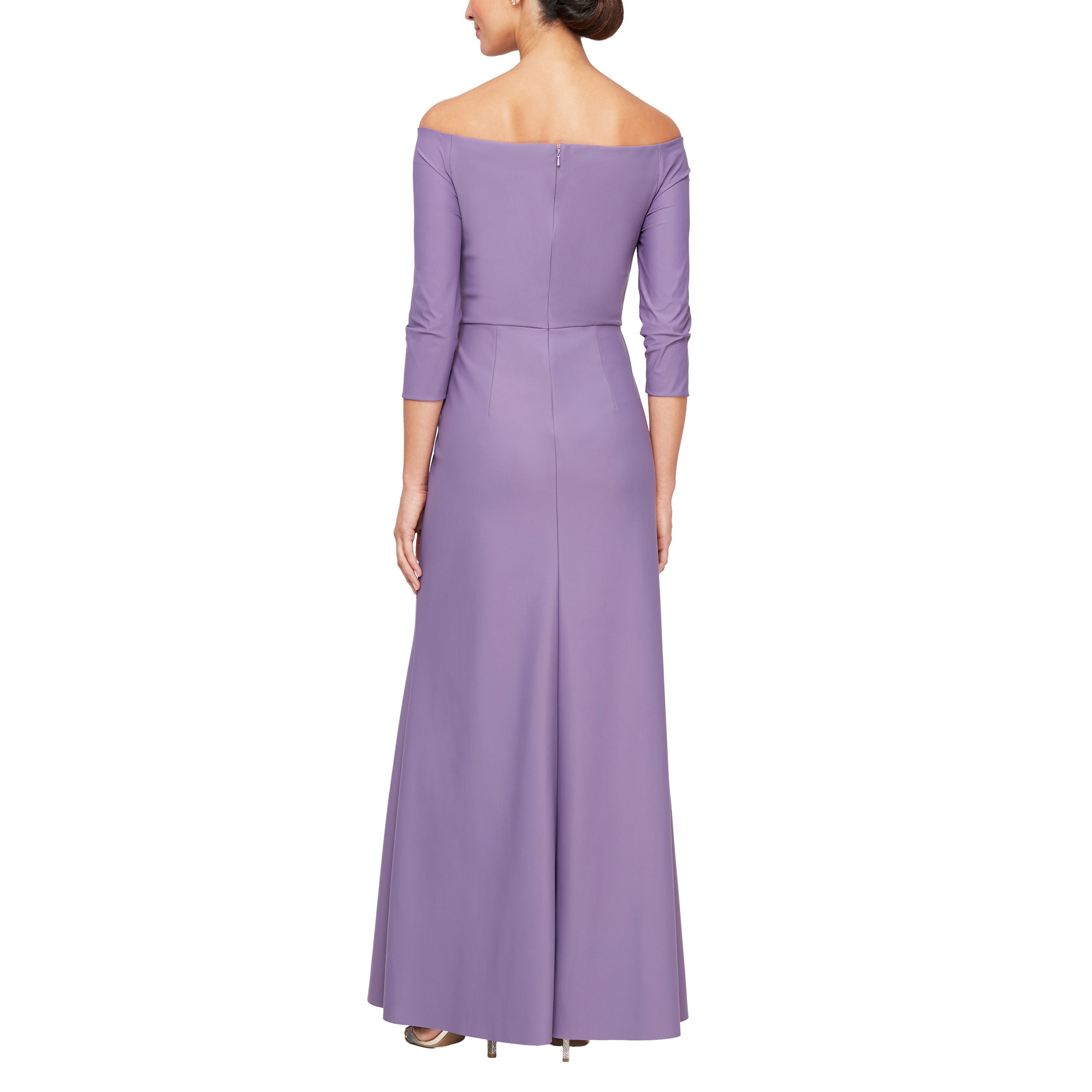 Alex Evenings 8134325 Long Formal Mother of the Bride Dress – The Dress  Outlet