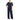 Pant Suit Two Piece Teired Mother of the Bride Pant Suit Navy