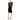 Cocktail Dresses Short Bubble Sleeve Sequin Blouson Dress Black/Bronze