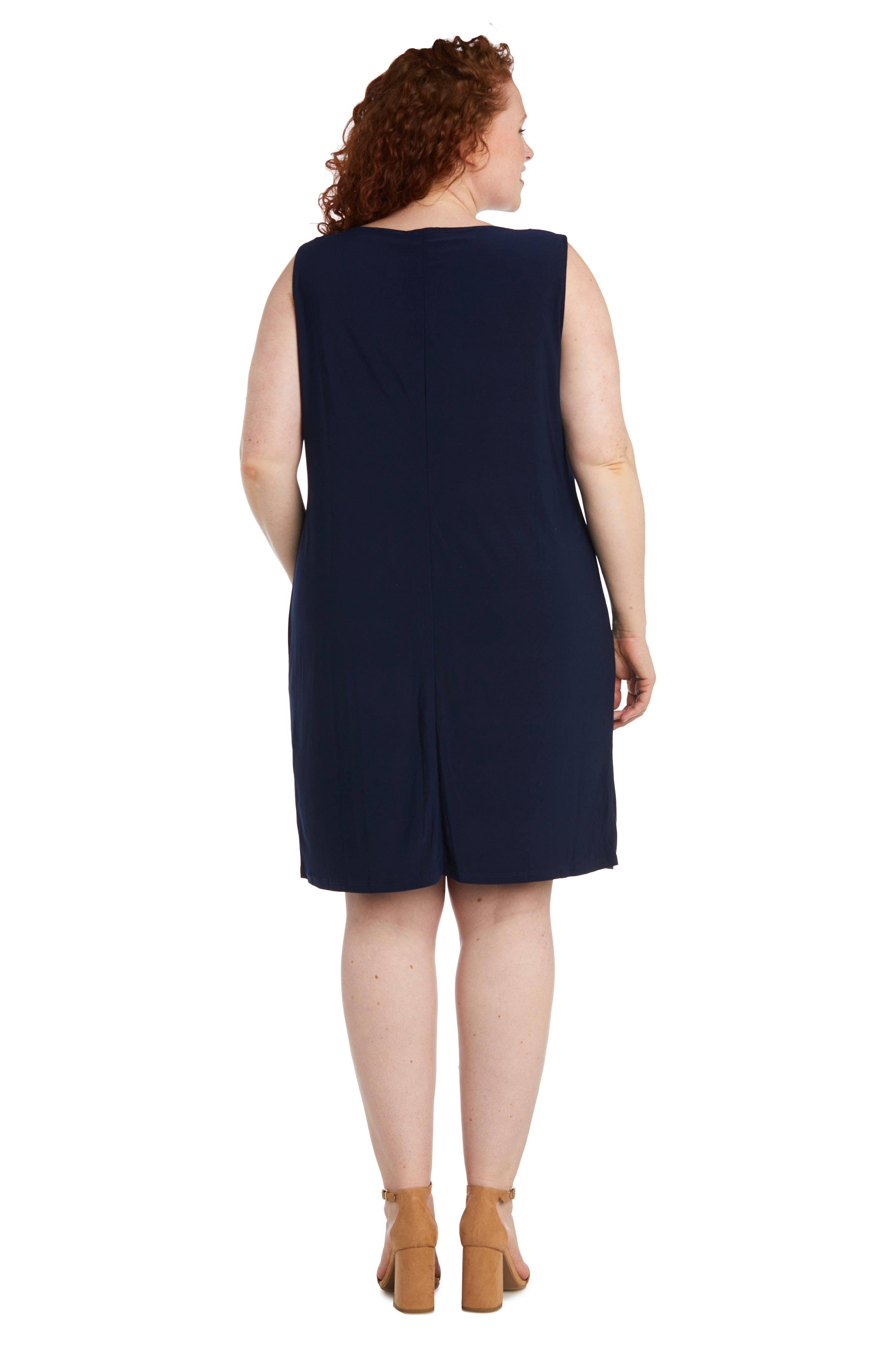 R&M Richards 9045W Short Plus Size Jacket Dress