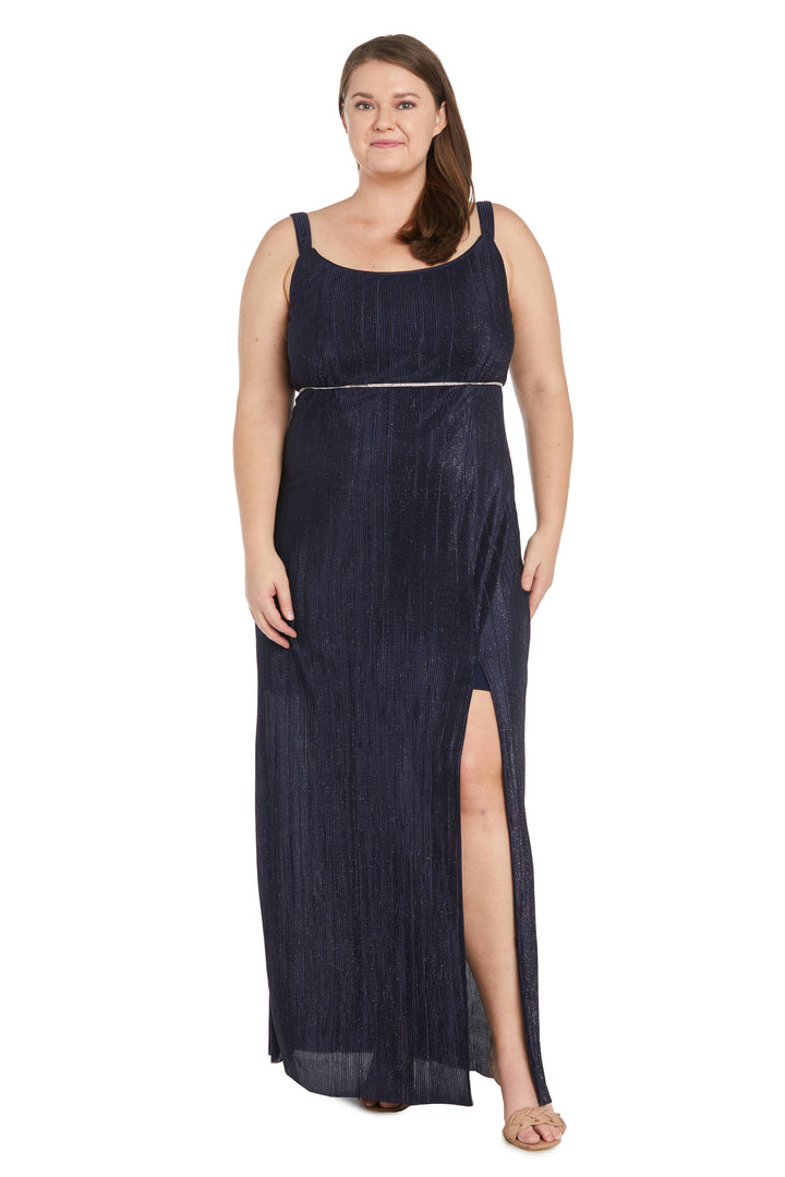 R&M Richards 9048W Long Plus Size Formal Jacket Dress