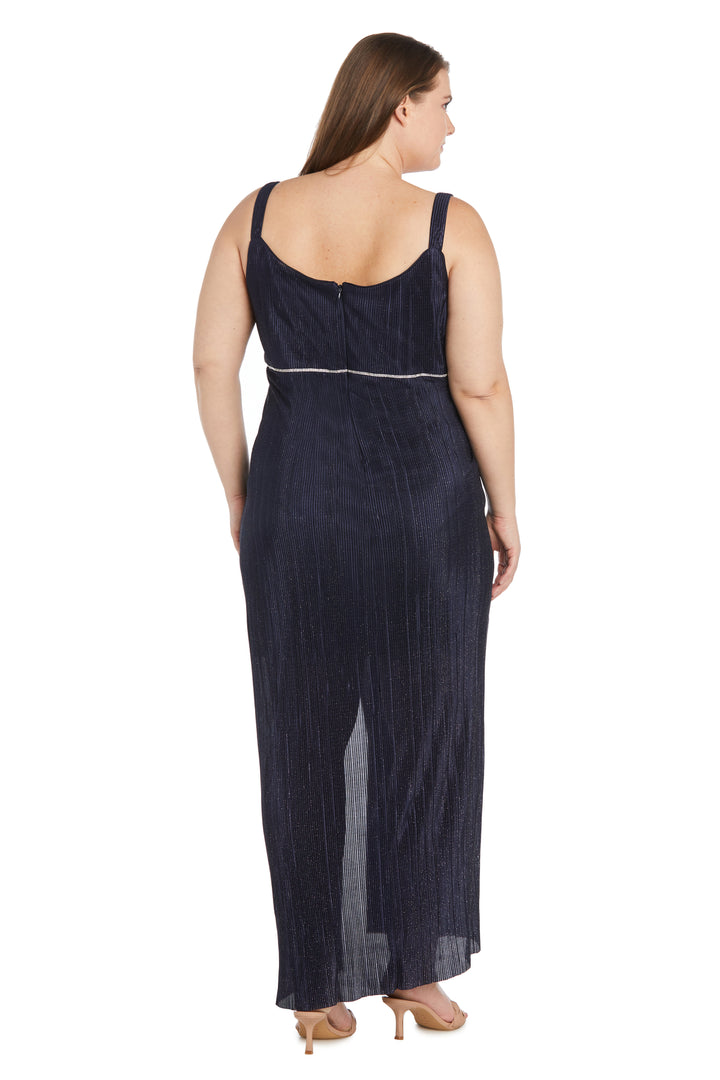 R&M Richards 9048W Long Plus Size Formal Jacket Dress
