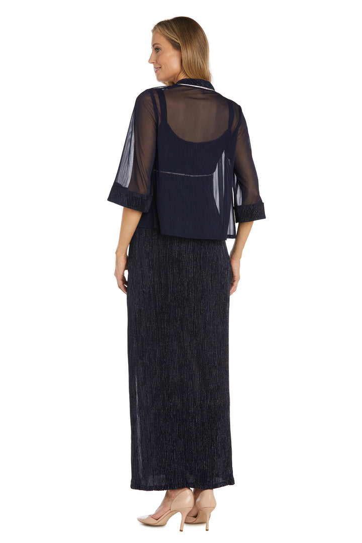 R&M Richards 9048 Long Mother of the Bride Jacket Dress