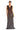 Formal Dresses Ombre Foil Texture Knit Long Formal Dress Bronze