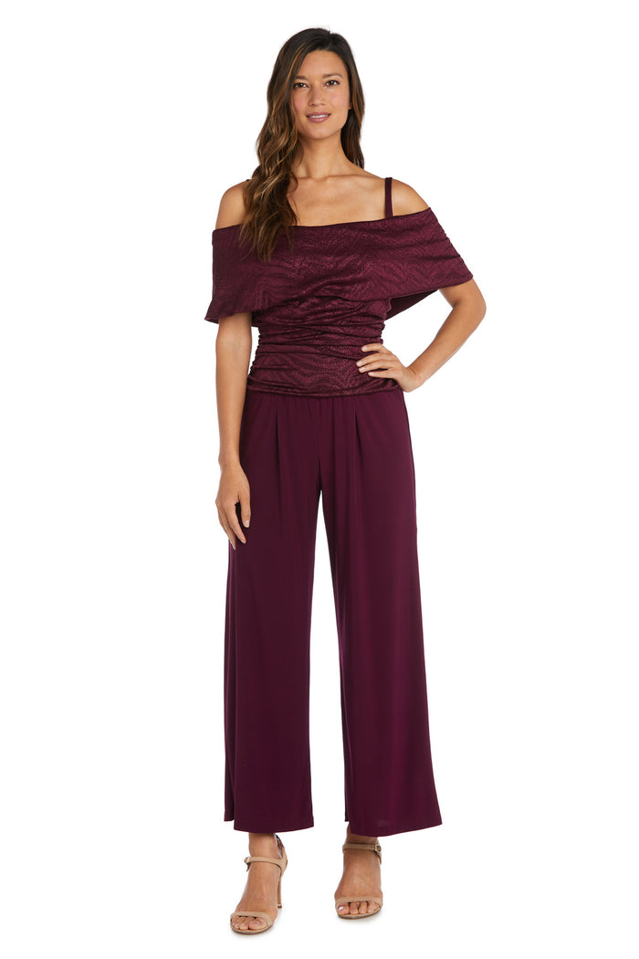 Jumpsuit Ruched Jumpsuit Merlot