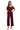 Jumpsuit Ruched Jumpsuit Merlot