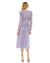 Formal Dresses Long Sleeve Tea Length Formal Dress Lilac