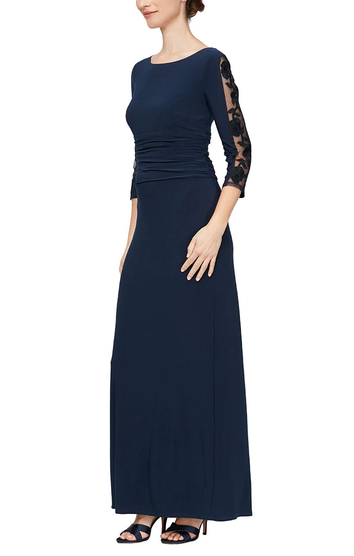 s.l. fashions maxi dress SL Fashions Women's Short Sleeve Ombre Gown, 18