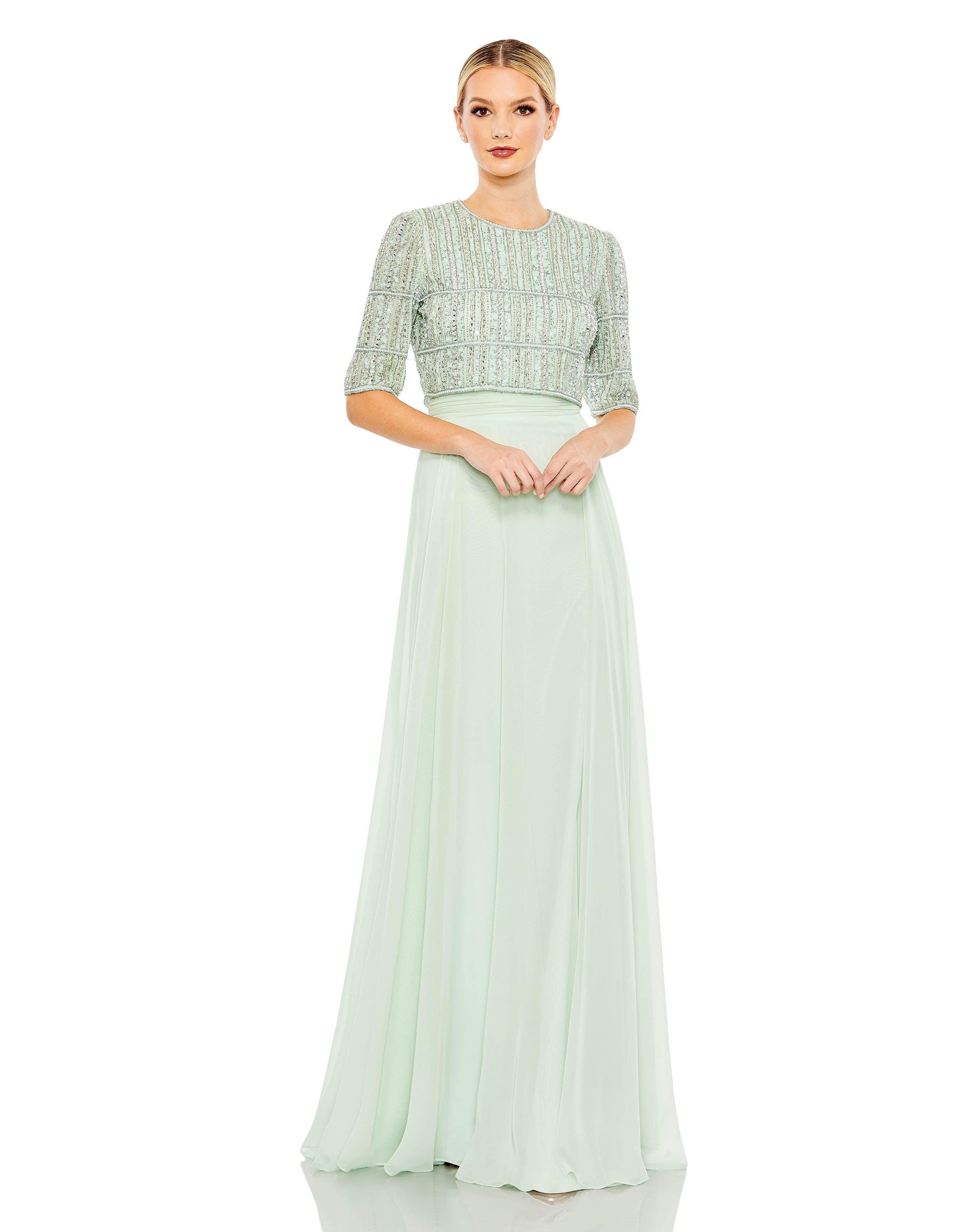 Mac Duggal 9180 Long Mother of the Bride Formal Dress