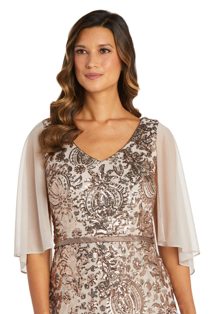 R&M Richards 9209 Long Mother Of The Bride Dress