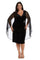 R&M Richards 9216W Short Plus Size Cape Dress