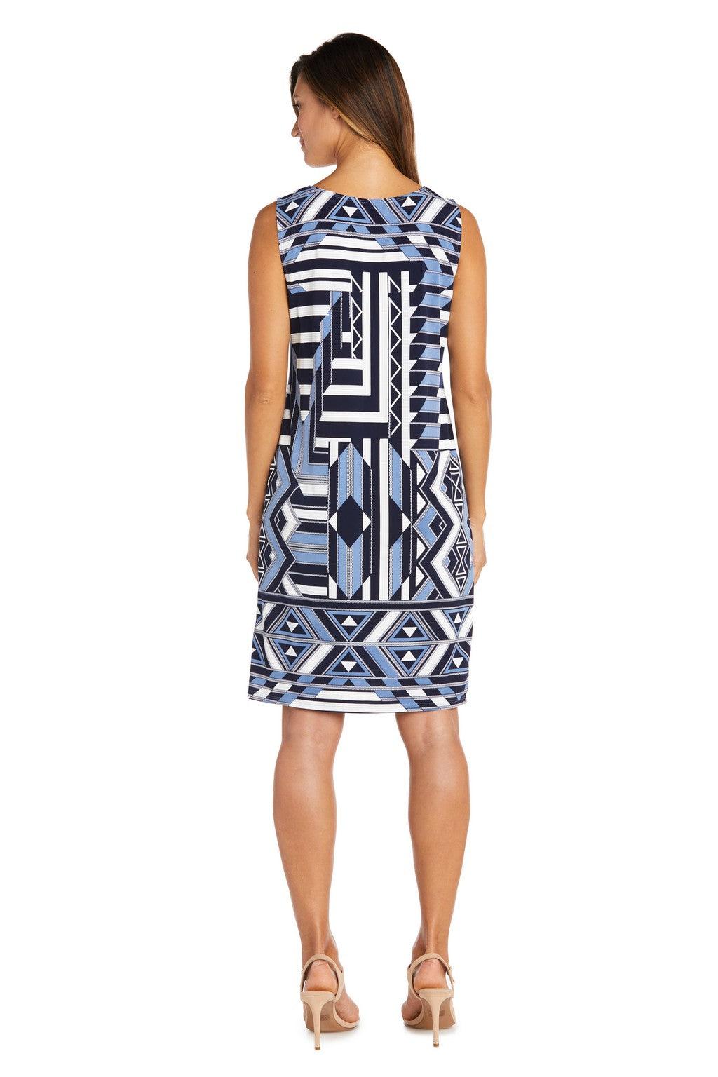 Mother of the Bride Dresses Short Petite Puff Print Jacket Dress Periwinkle