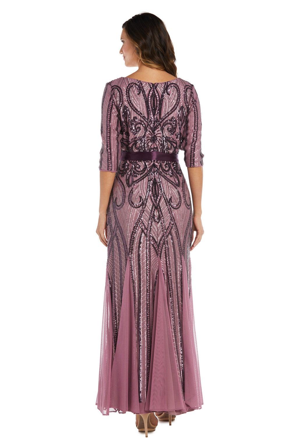 R&M Richards 9225 Long Mother of the Bride Formal Dress