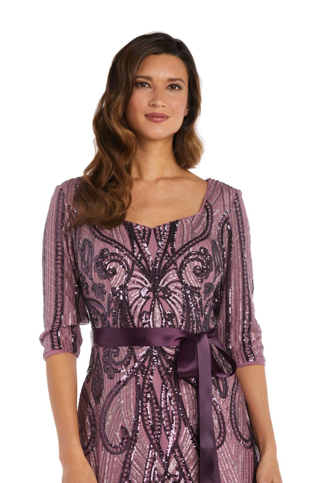 R&M Richards 9225 Long Mother of the Bride Formal Dress