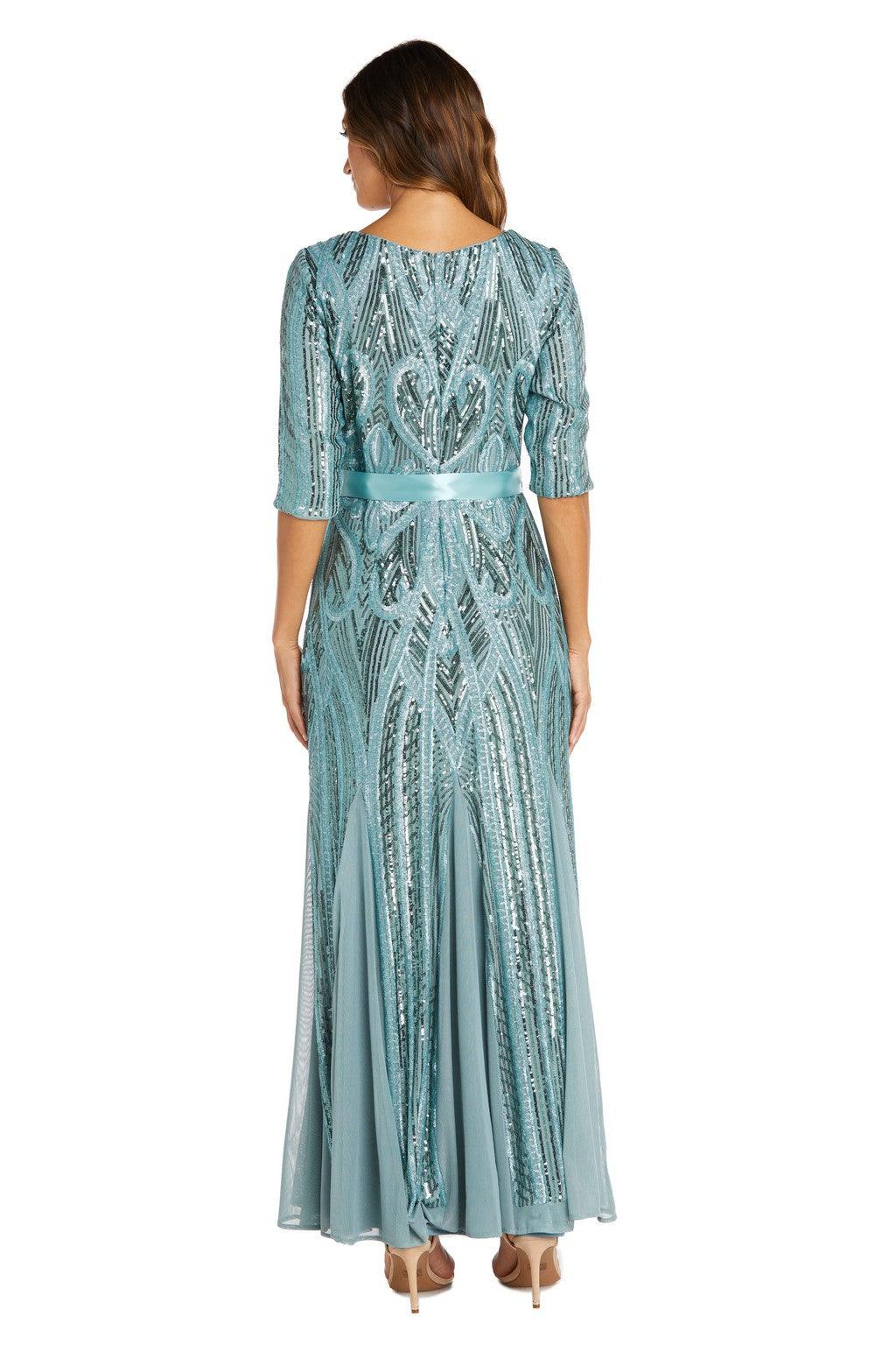R&M Richards 9225 Long Mother of the Bride Formal Dress