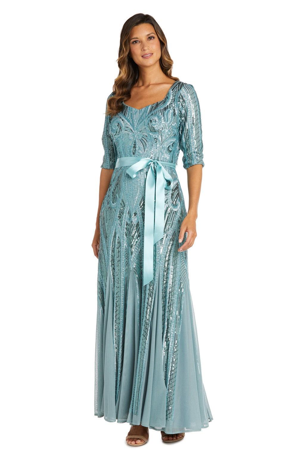 R&M Richards 9225 Long Mother of the Bride Formal Dress