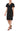 Cocktail Dresses Metallic Knit Short Cocktail Dress Black