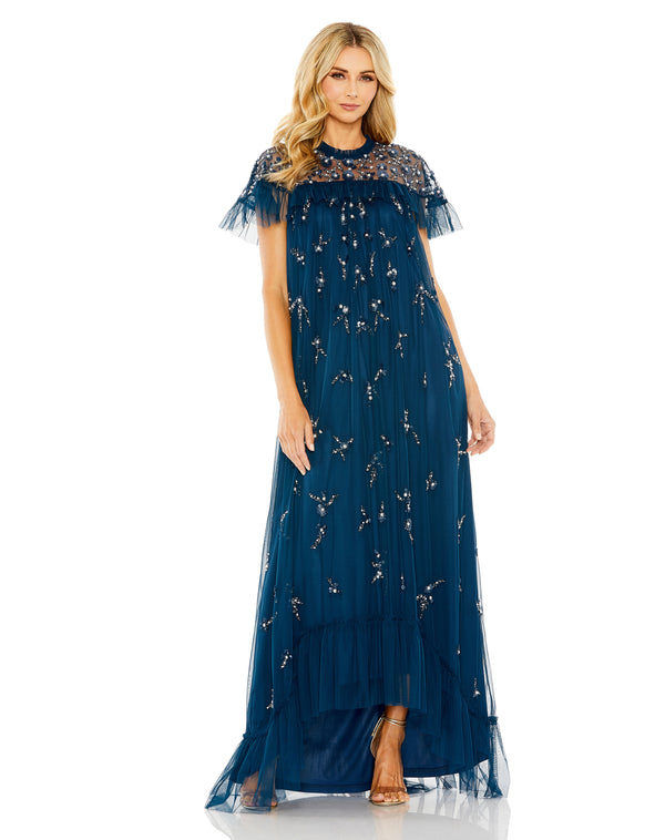 High Low Formal Evening Dress High Low Evening Mac Duggal 9262