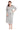 Mother of the Bride Dresses Plus Size Formal Lace Jacket Midi Dress Silver