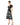 Cocktail Dresses A Line Floral Sequin Cocktail Dress Black