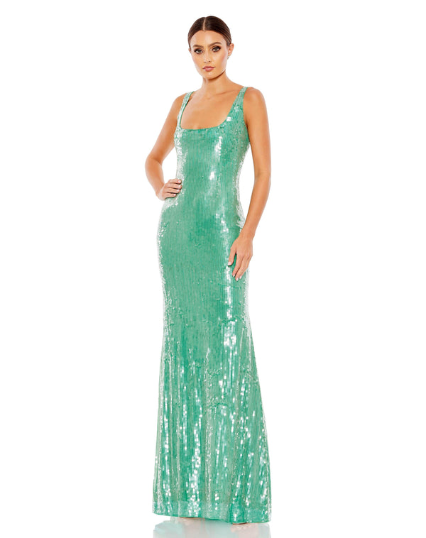 Long Sleeveless Formal Prom Gown Sleeveless Detail Mac Duggal 93725