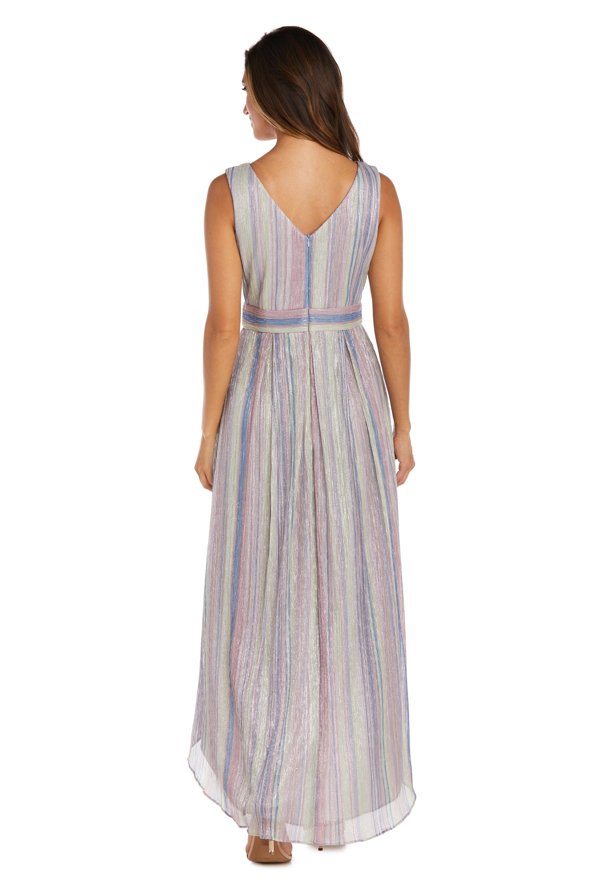 R&M Richards 9375P High Low Formal Petite Dress