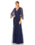 Formal Dresses Long Formal Beaded Evening Dress Navy