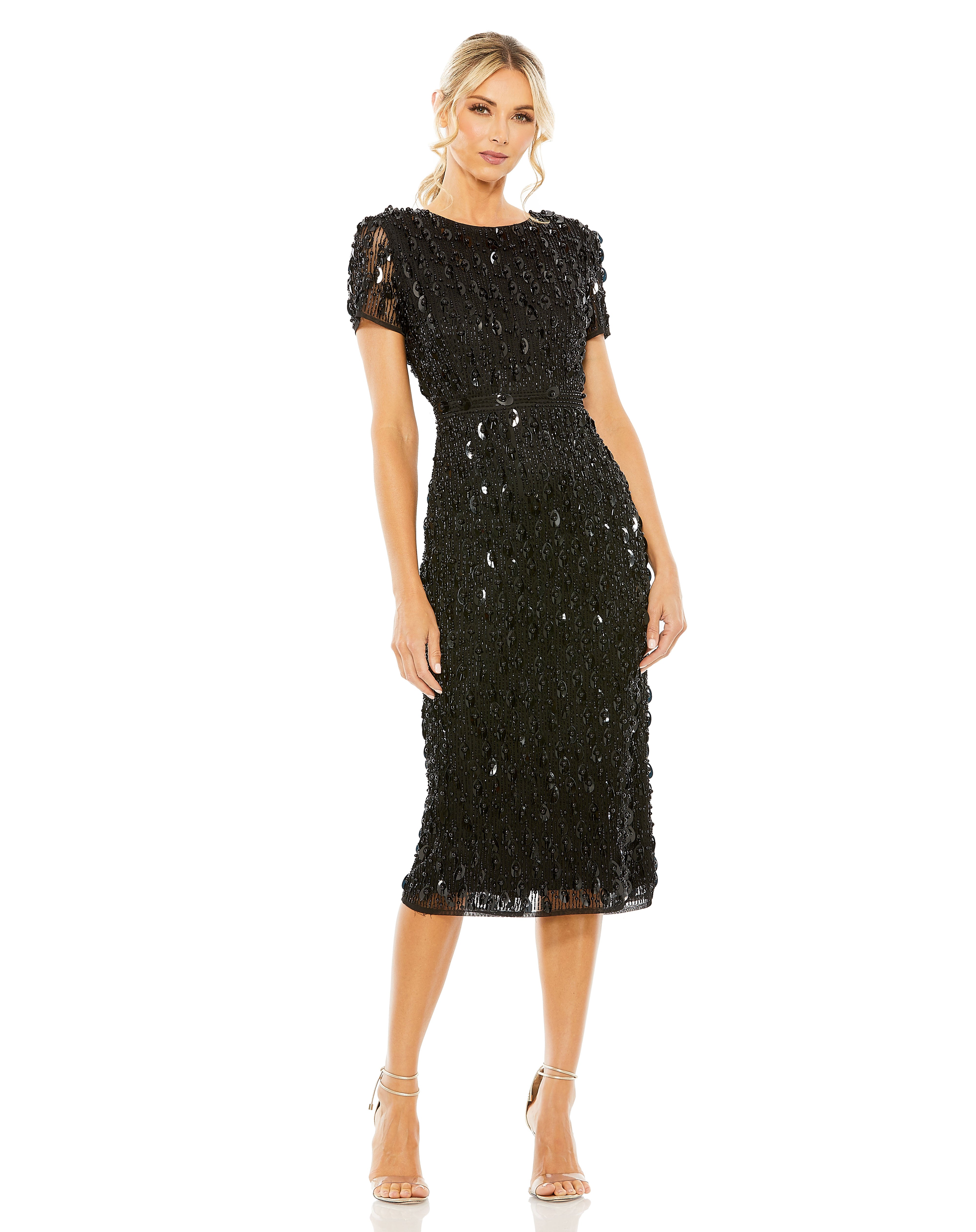 Pearl Beaded Cocktail Tea Length Dress Pearl Beaded Tea Length Mac Dug The Dress Outlet Pearl Beaded Cocktail Tea Length Dress Pearl Beaded Tea Length Mac Dug The Dress Outlet