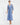 Prom Dresses Beaded Kimono Sleeve A Line Midi Length Dress Periwinkle