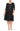 Cocktail Dresses Plus Sequin Lace Tea Length Dress Black