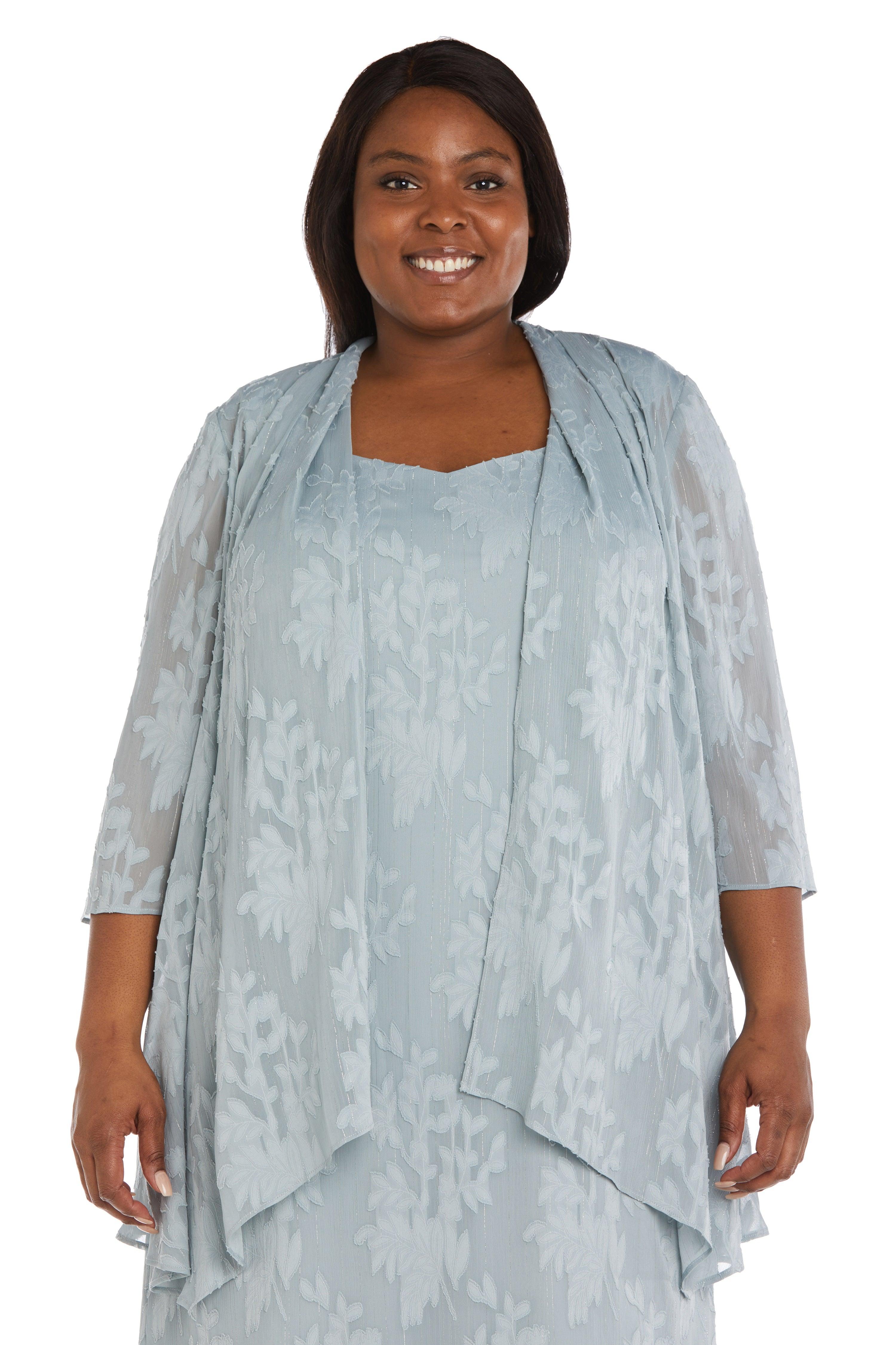 R&M Richards 9458W Plus Size Short Jacket Dress