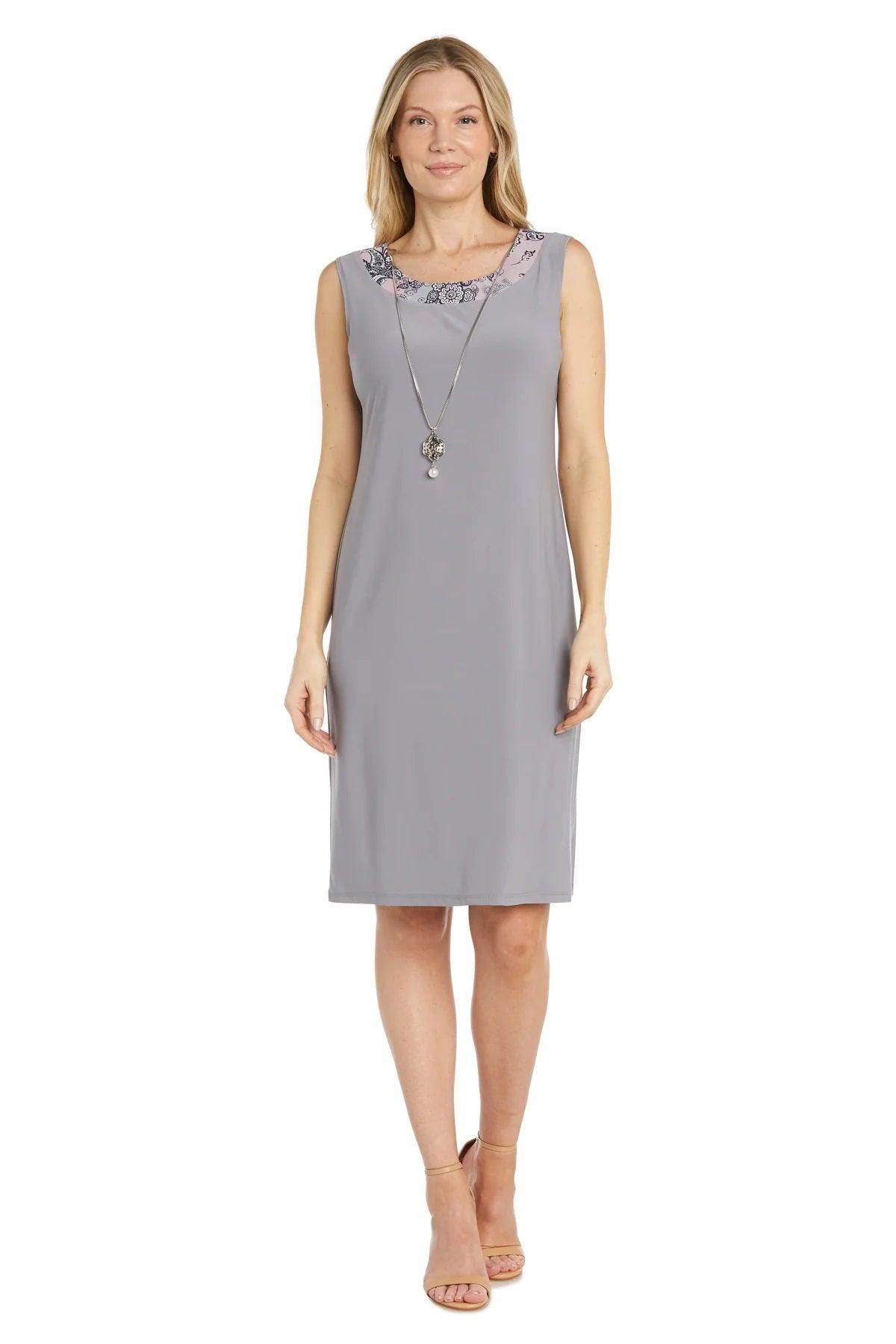 Mother of the Bride Dresses Short Two Piece Set Jacket Dress Silver/Pink