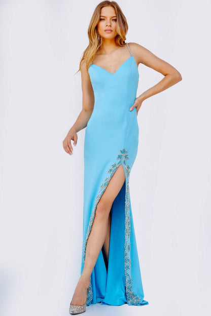Prom Dresses Long Formal Fitted Prom Dress Turquoise