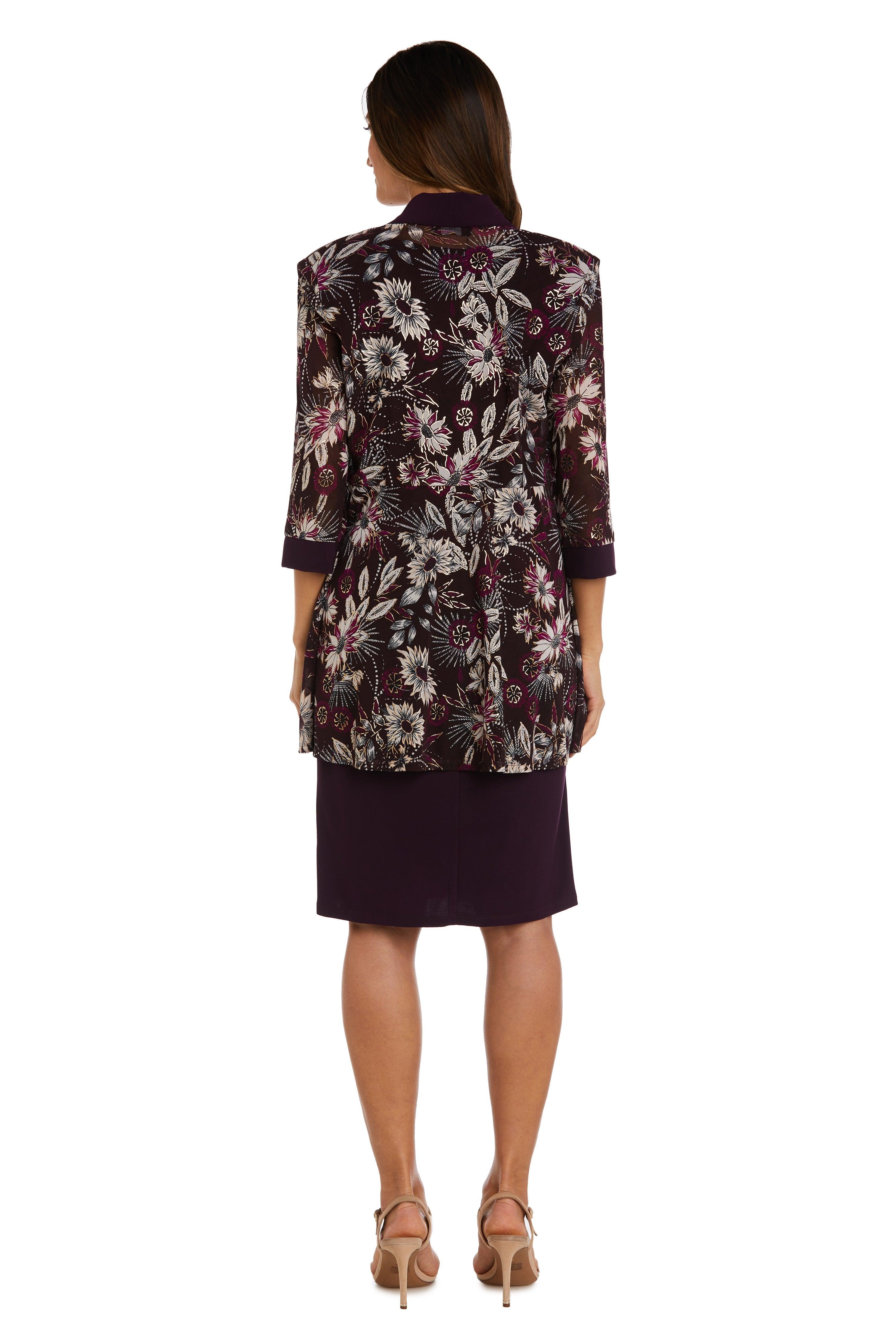 R&M Richards 9523 Short Mother Of The Bride Dress