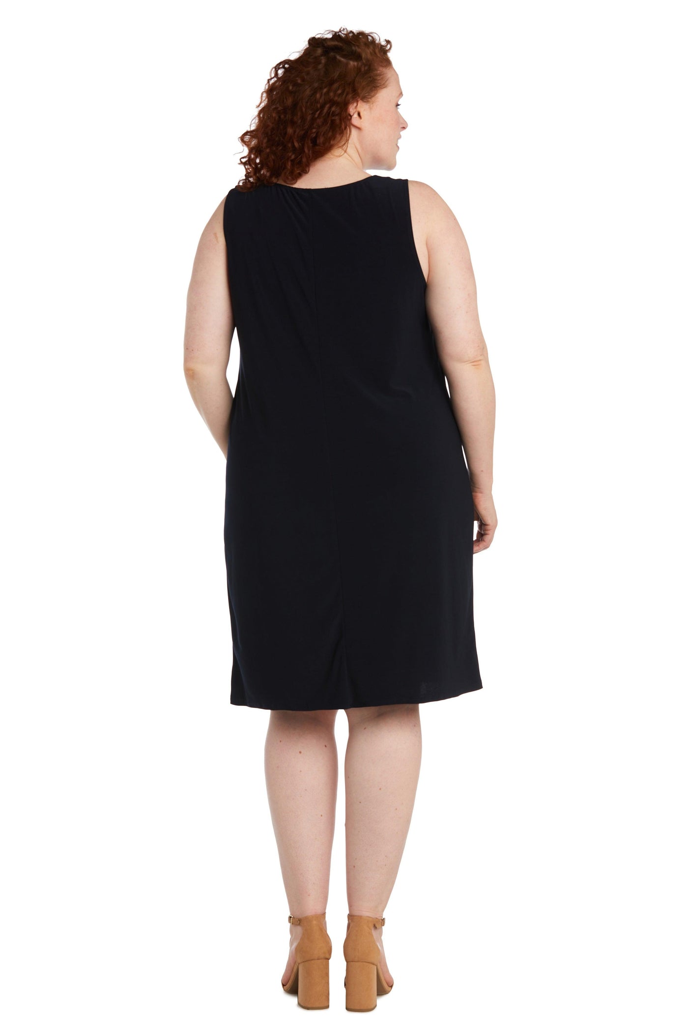 R&M Richards 9616W Two Piece Plus Size Short Dress
