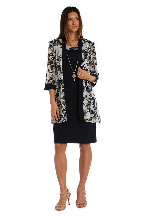 Mother of the Bride Short Jacket Dress Short Jacket R&M Richards 9616